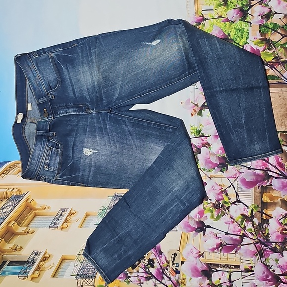 J. Crew Distressed Skinny Jeans 27 - Picture 2 of 5